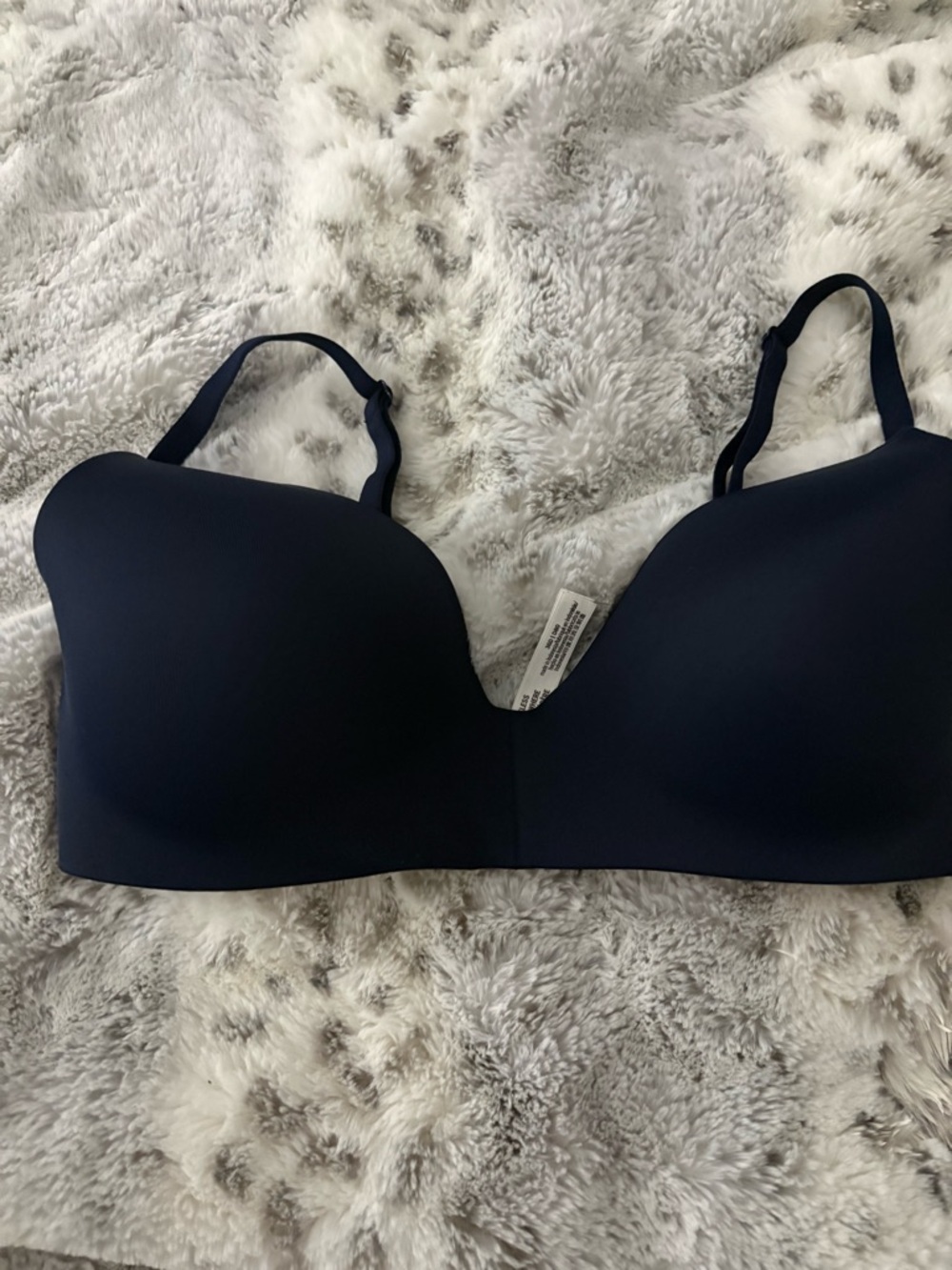 PINK Victoria's Secret Smooth Navy T-Shirt Bra